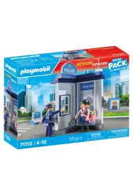 Playmobil Action Heroes Policyjny pok�j przes�ucha� 71733