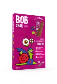 Bob Snail Przekska jabko-czarna porzeczka 84 g