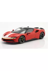 Ferrari SF90 Stradale red 1:18 BBURAGO