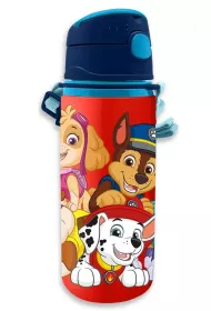 Bidon aluminiowy ze s�omk� Psi Patrol PW19871 600 ml