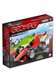 Geomag Wheels. Klocki magnetyczne. Red Team Speed