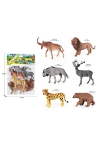 Zwierz�tka safari 12,5cm 6 szt