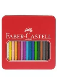 Faber-Castell Kredki jumbo grip tr�jk�tne opakowanie metalowe 16 szt.