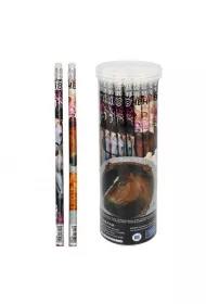 Starpak O��wek z gumk� Horses w tubie 48 szt.