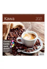 Sztuka Rodzinna Kalendarz 2021 30x30 Kawa HELMA