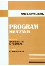 Program nauczania. Administrator w e-Urz�dzie
