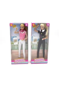 Lalka w stroju sportowym 29cm MIX Adar