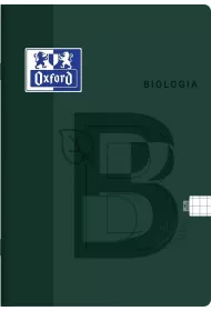 Oxford Zeszyt A5/60K kratka Biologia