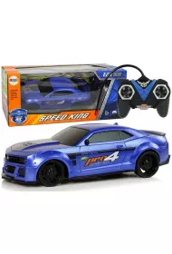 Auto sportowe 1:24 zdalnie sterowane niebieskie LeanToys