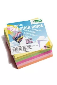 D.rect Bloczek samoprzylepny Neon 76 x 76 mm