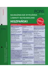J�zyk hiszpa�ski. Najwa�niejsze wyra�enia i zwroty b�yskawiczne