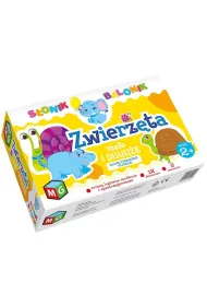 Puzzle Zwierz�ta du�e i ma�e S�onik Balonik Multigra
