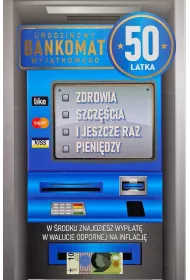 Yeku Karnet Urodziny 50 m�skie