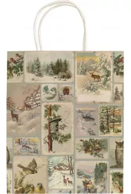 Skona Ting Torebka ozdobna A5 STBAG148 Zima �wi�ta BN