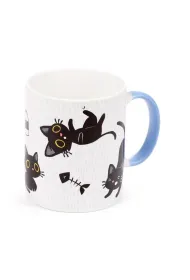 Puckator Kubek porcelanowy Lucky the Black Cat