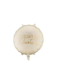 PartyDeco Balon foliowy pastylka Alles Gute 35x35cm
