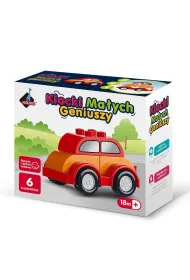 Klocki ma�ych geniuszy Autko 6 element�w