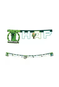 Procos Banner Minecraft Happy Birthday