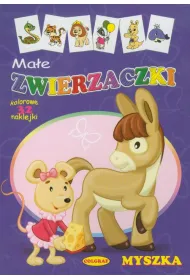 Ma�e zwierzaczki. Myszka. Kolorowanka