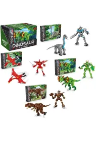 Klocki Dinozaur Robot 218el mix