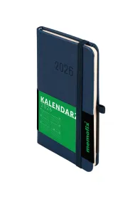 Antra Kalendarz 2026 Memofix A6 TDW granatowy