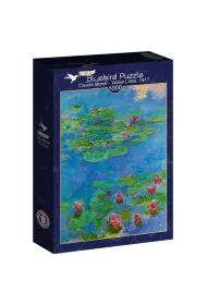 Puzzle 1000 el. Lilie wodne, Claude Monet Bluebird Puzzle