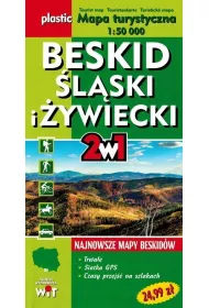 Mapa turystyczna Beskid �l�ski i �ywiecki 1:50 000
