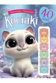 Kolorowanka z flamastrami. Kociaki