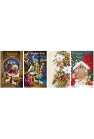 Karnet �wi�teczny BN LOBK religijny lub �wiecki (19x11,5cm) mix