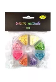 Galeria Hobby Cekiny pastelowych 8 kolor�w, 6mm, 40g