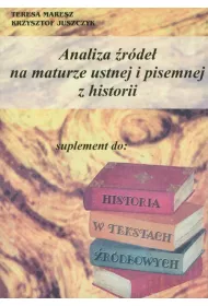 Analiza rde na maturze ustnej i pisemnej z historii