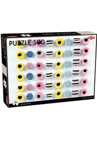 Puzzle 500 el. Liquorice allsorts in a row Tactic