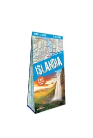 Islandia map&guide PL laminat 2023