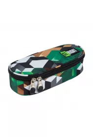 St. Majewski Pi�rnik saszetka usztywniona z wewn�trzn� klapk� Green 3D Blocks