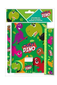 KIDS EUROSWAN Zestaw pi�mienniczy Crazy Dino 5 el.