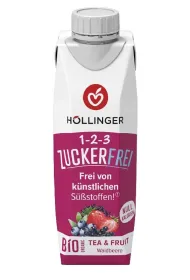 Hollinger Nap�j o smaku owoc�w le�nych bez cukru 300 ml Bio