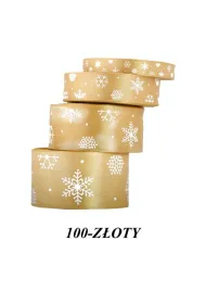 Pogotowie Florystyczno �lubne Wst��ka satynowa w �nie�ynki 12mm/22mb