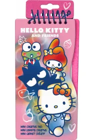 Zestaw kreatywny z naklejkami i szablonami Hello Kity HK50143 KIDS EUROSWAN