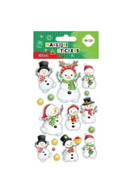 Happy Color Naklejki EFFECT-Snowman 10x20cm