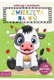 Koloruj� i naklejam zwierzeta na wsi