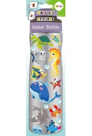 Happy Color Naklejki WATER BOTTLE - Ocean Friends, 83x286 mm