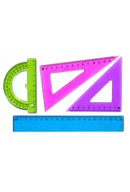 Grand Zestaw geometryczny brokatowy 4 elementy
