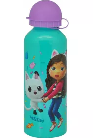 Bidon aluminiowy 500 ml Koci Domek Gabi. Gabby's Dollhouse