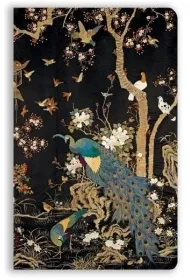 Flame Tree Notatnik B6 Pawie Ashmolean Museum linia
