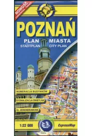 Pozna� plan miasta 1:22 000
