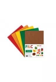 Happy Color Filc dekoracyjny Fantasy 20x30 cm, 1,5 mm, 5 arkuszy