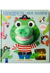 Krokodylek i mapa skarb�w. Przyjaciele do poduszki