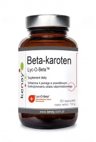 Kenay Beta - karoten Suplement diety 60 kaps.