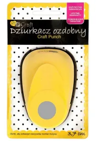 dpCraft Dziurkacz ozdobny 3,7cm ko�o (3,7 cm) (JCDZ-115-010)