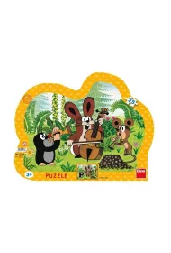 Puzzle ramkowe 25 el. Krecik Orkiestra przyjaci� Dino Toys